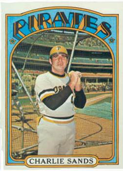 1972 Topps #538 Charlie Sands Front