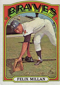 1972 Topps #540 Felix Millan Front