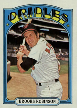 1972 Topps #550 Brooks Robinson Front