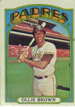 1972 Topps #551 Ollie Brown Front