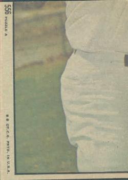 1972 Topps #556 Ron Santo Back