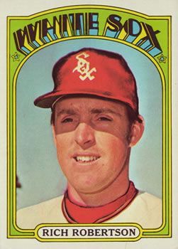 1972 Topps #618 Rich Robertson Front