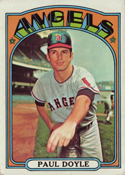 1972 Topps #629 Paul Doyle Front