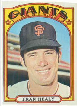 1972 Topps #663 Fran Healy Front
