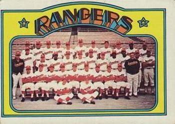 1972 Topps #668 Texas Rangers Front