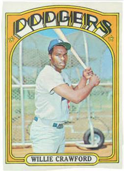 1972 Topps #669 Willie Crawford Front