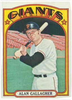 1972 Topps #693 Alan Gallagher Front