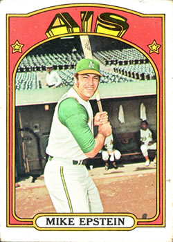 1972 Topps #715 Mike Epstein Front