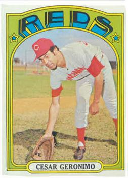 1972 Topps #719 Cesar Geronimo Front