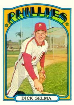 1972 Topps #726 Dick Selma Front