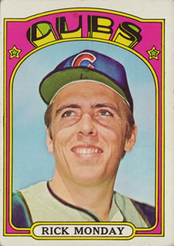 1972 Topps #730 Rick Monday Front