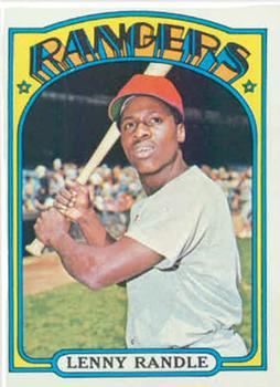 1972 Topps #737 Lenny Randle Front