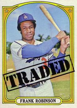 1972 Topps #754 Frank Robinson Front