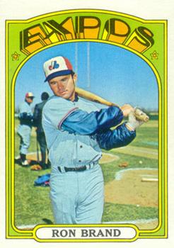 1972 Topps #773 Ron Brand Front