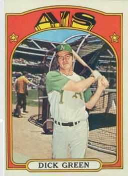 1972 Topps #780 Dick Green Front