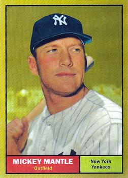 2011 Topps - Mickey Mantle Gold #1 Mickey Mantle Front