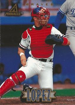 1997 New Pinnacle #13 Javy Lopez Front