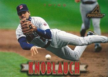 1997 New Pinnacle #108 Chuck Knoblauch Front