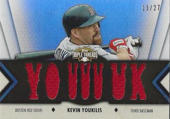 2012 Topps Triple Threads - Relics Sepia #TTR-149 Kevin Youkilis Front