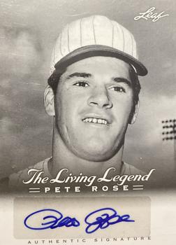 2012 Leaf Pete Rose The Living Legend - Autographs #AU-3 Pete Rose Front