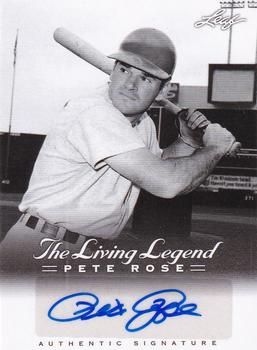 2012 Leaf Pete Rose The Living Legend - Autographs #AU-5 Pete Rose Front