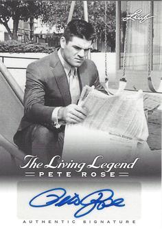 2012 Leaf Pete Rose The Living Legend - Autographs #AU-6 Pete Rose Front