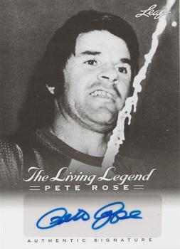 2012 Leaf Pete Rose The Living Legend - Autographs #AU-12 Pete Rose Front