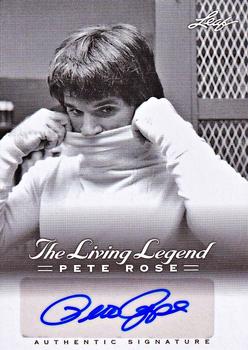 2012 Leaf Pete Rose The Living Legend - Autographs #AU-14 Pete Rose Front