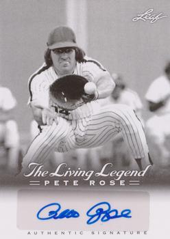 2012 Leaf Pete Rose The Living Legend - Autographs #AU-39 Pete Rose Front
