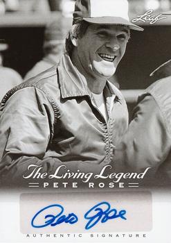 2012 Leaf Pete Rose The Living Legend - Autographs #AU-44 Pete Rose Front