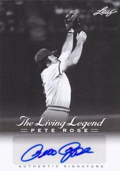 2012 Leaf Pete Rose The Living Legend - Autographs #AU-15 Pete Rose Front