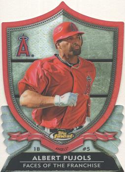 2012 Finest - Faces of the Franchise #FF-AP Albert Pujols Front