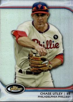 2012 Finest - Refractors #54 Chase Utley Front