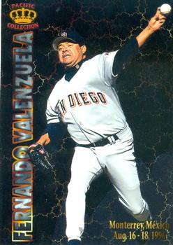 1996 Pacific Crown Collection #NNO Fernando Valenzuela Front