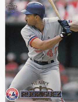 1996 Pacific Crown Collection #127 Henry Rodriguez Front