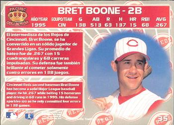 1996 Pacific Crown Collection #35 Bret Boone Back