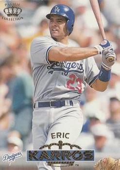 1996 Pacific Crown Collection #111 Eric Karros Front