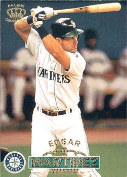 1996 Pacific Crown Collection #408 Edgar Martinez Front