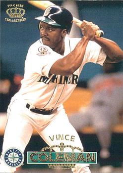 1996 Pacific Crown Collection #413 Vince Coleman Front