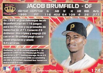1996 Pacific Crown Collection #174 Jacob Brumfield Back
