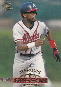 1996 Pacific Crown Collection #17 Marquis Grissom Front