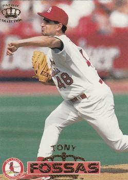 1996 Pacific Crown Collection #220 Tony Fossas Front