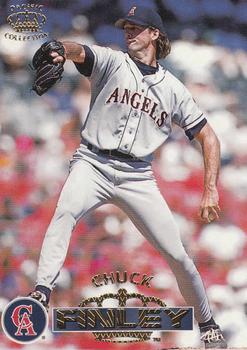 1996 Pacific Crown Collection #275 Chuck Finley Front