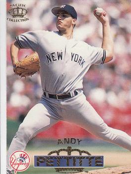 1996 Pacific Crown Collection #371 Andy Pettitte Front