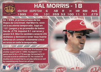 1996 Pacific Crown Collection #37 Hal Morris Back