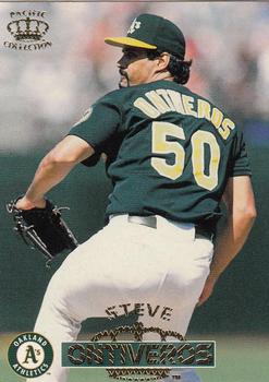 1996 Pacific Crown Collection #398 Steve Ontiveros Front