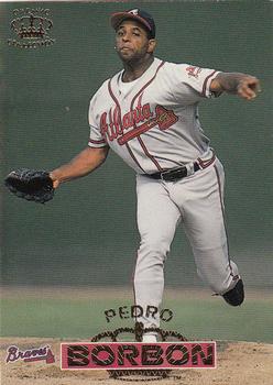 1996 Pacific Crown Collection #3 Pedro Borbon Front