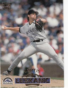 1996 Pacific Crown Collection #62 Curtis Leskanic Front