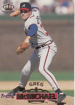1996 Pacific Crown Collection #7 Greg McMichael Front