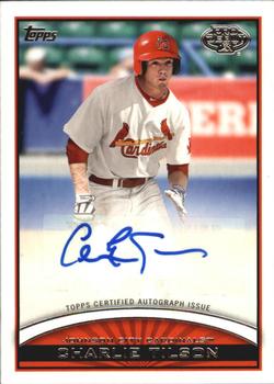 2012 Topps Pro Debut - Autographs #PDA-CT Charlie Tilson Front